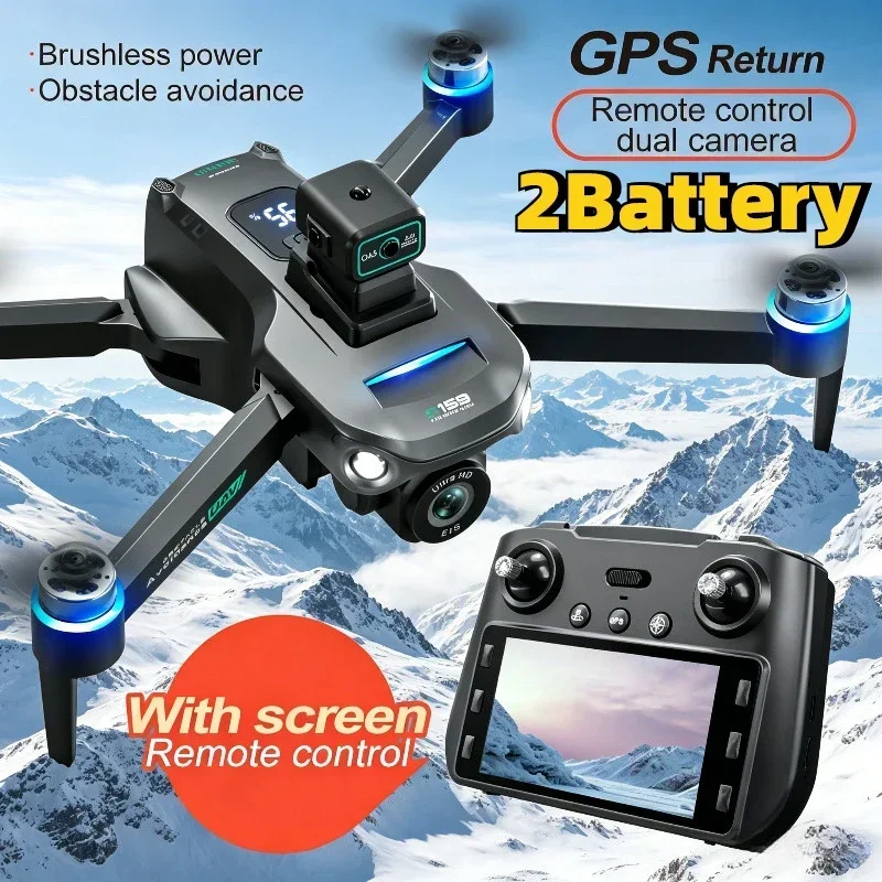 Drone Controller Screen - S159 GPS Drone, HD Dual Camera
