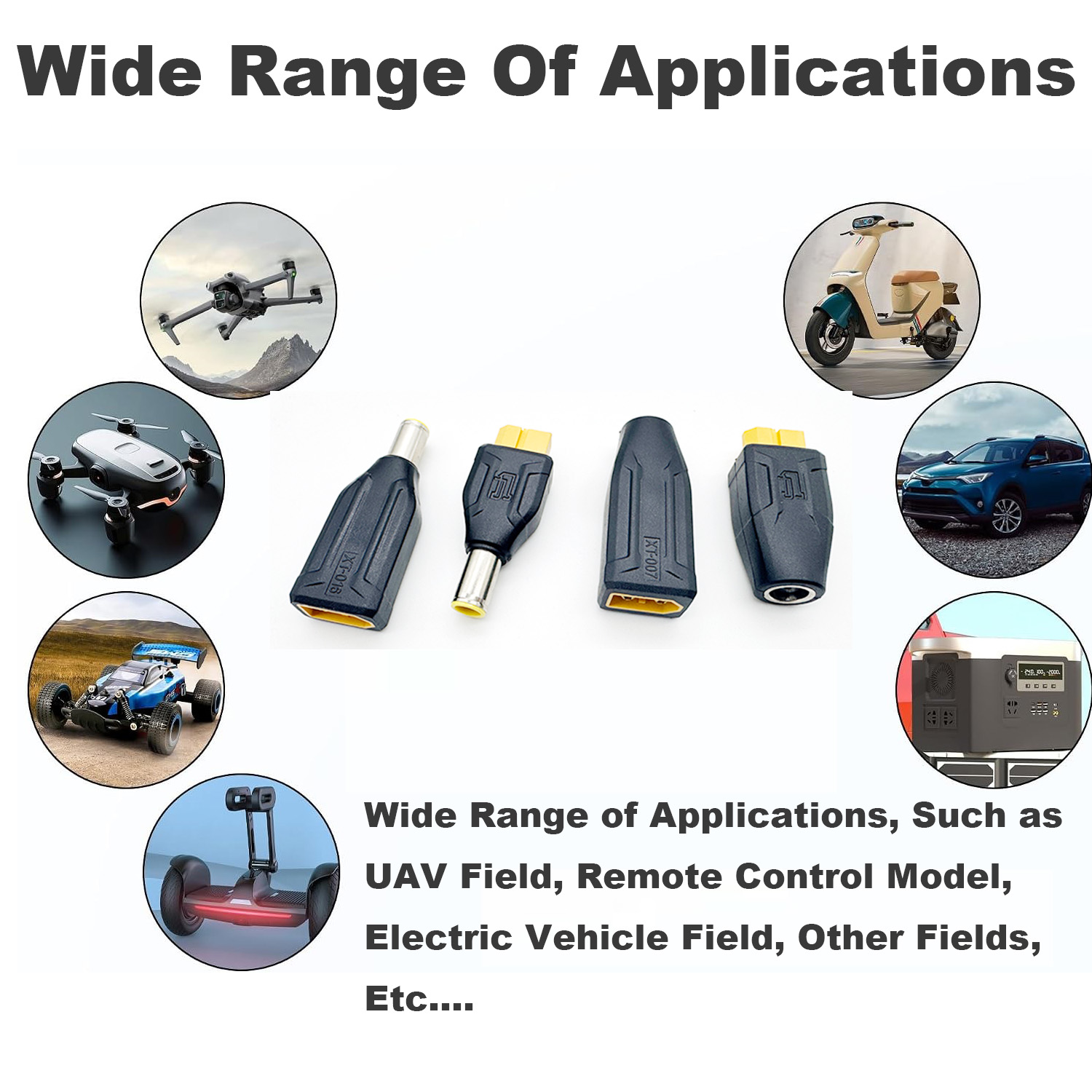 XT60 to DC 7.9mm X 0.9mm 7909  - Drone Battery Adapter review and price