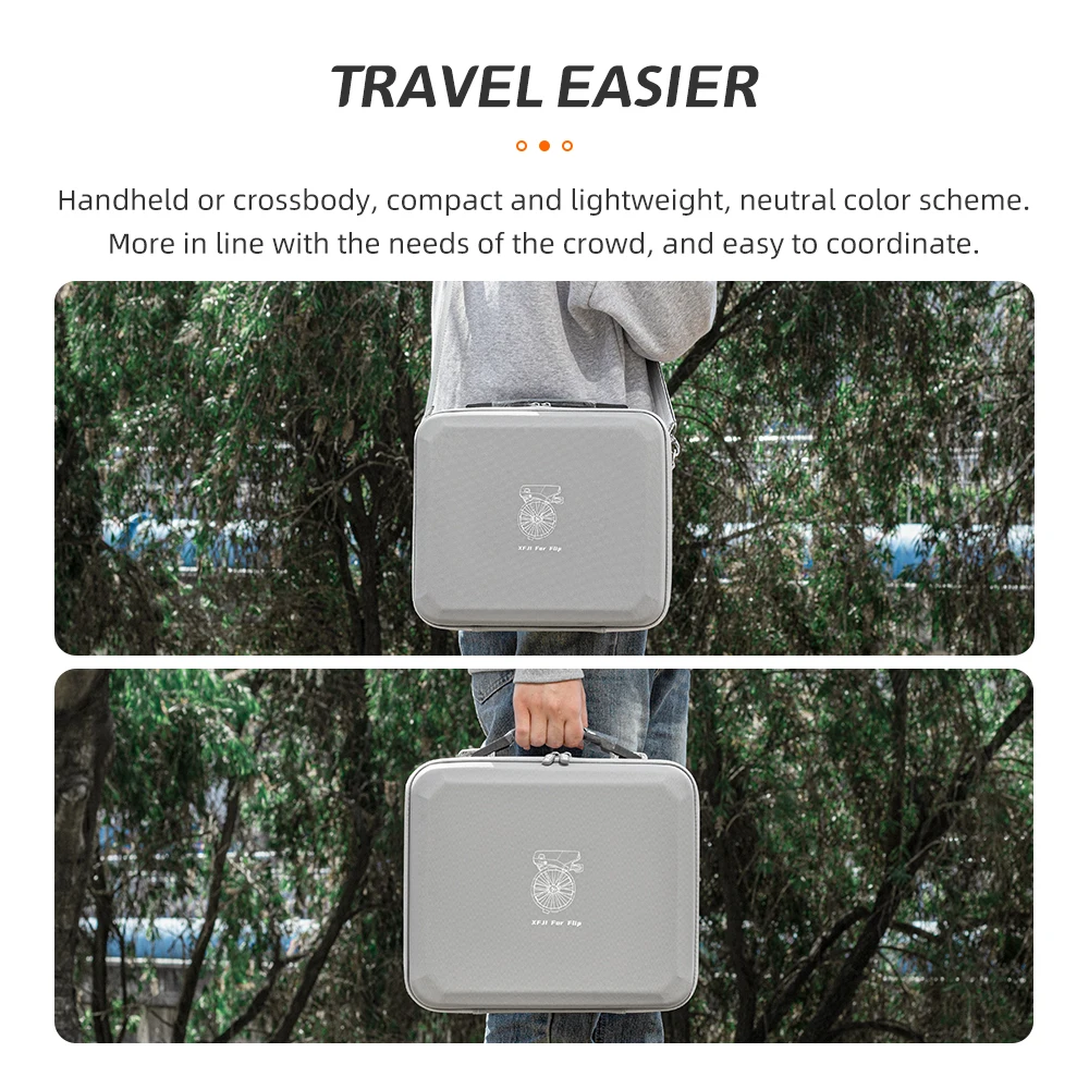 Shoulder Bag for DJI Flip RC 2 - Drone Hard Shell Case review and price